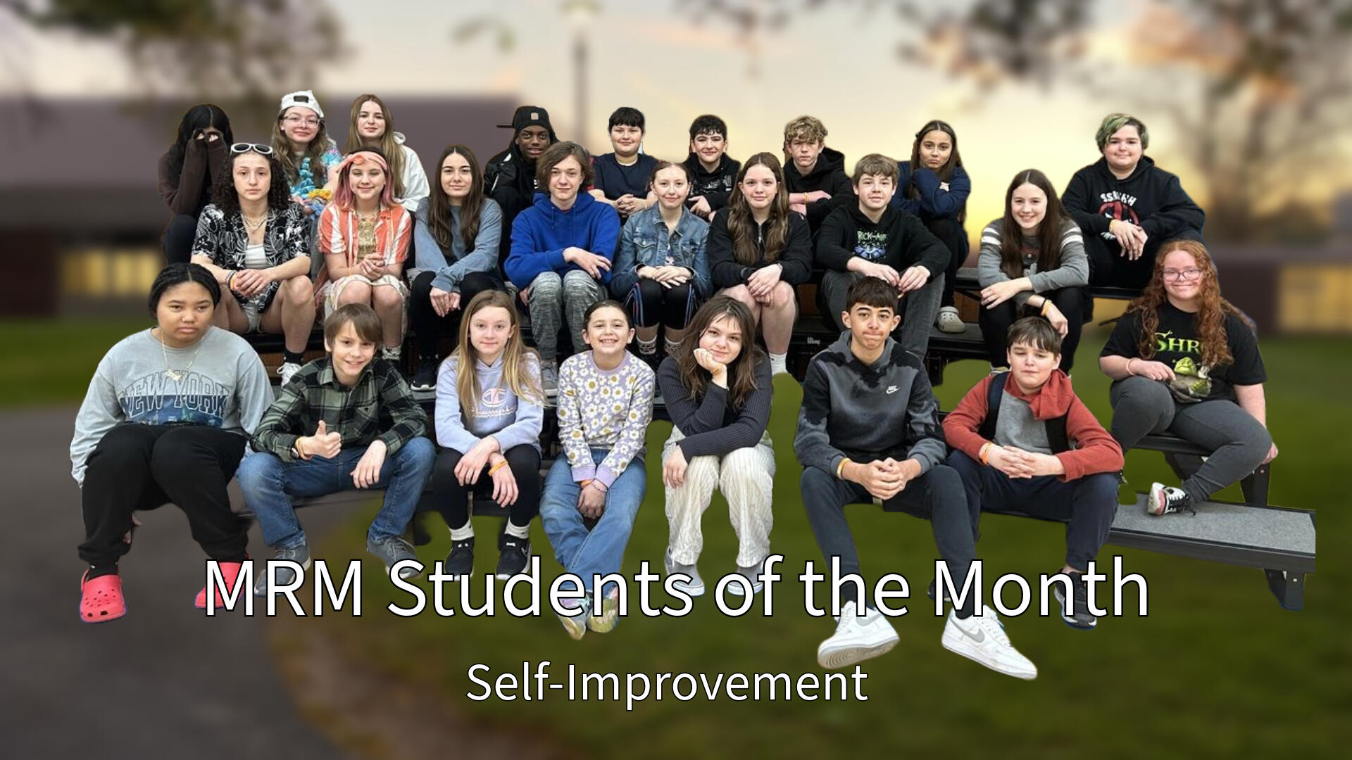 MRM Students of the Month - Self Improvement